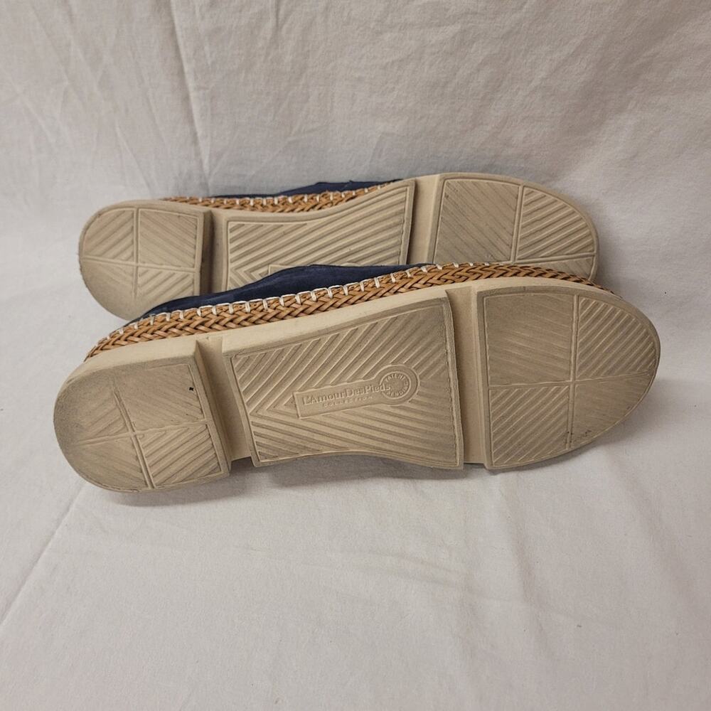 L'amour Des Pieds Xanthus Leather Loafers Mocs Women's  9.5 - Picture 5 of 8